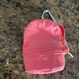 Lululmeon nano backpack raspberry cream
